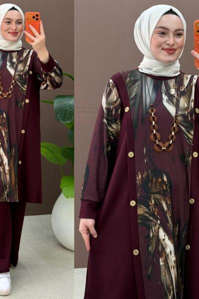 Döngü Takım Bordo