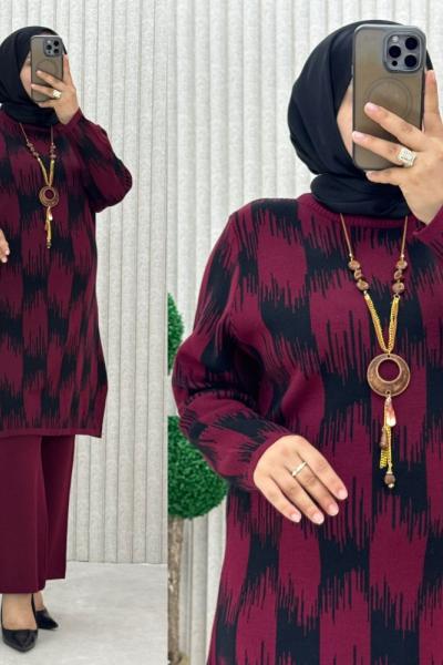Karen Triko Takım Bordo