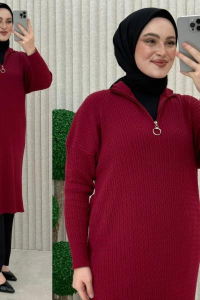 Jale Tunik Bordo