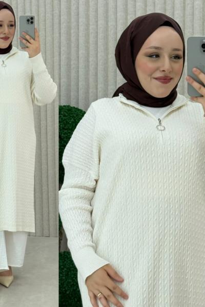 Jale Tunik Beyaz