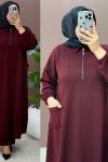 Altay Pantolonlu takım Bordo