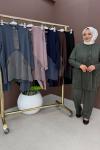 Gündüz Pantolonlu Takım Siyah
