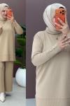 Dila Pantolonlu Takım Camel