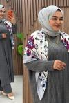 Mısra Pantolonlu Takım Antrasit