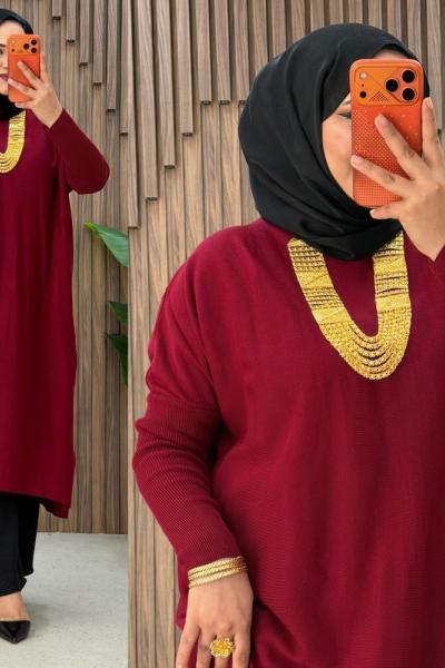 Milio tunik Bordo