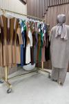 Fettan triko pantolonlu takım  Gri